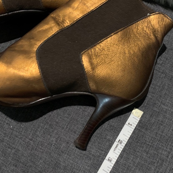 Donald J. Pliner Metallic Ankle Boots - Picture 10 of 16